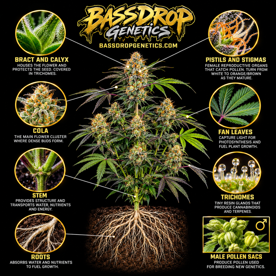 Anatomy of a Cannabis Plant: Understanding Every Part and Its Purpose